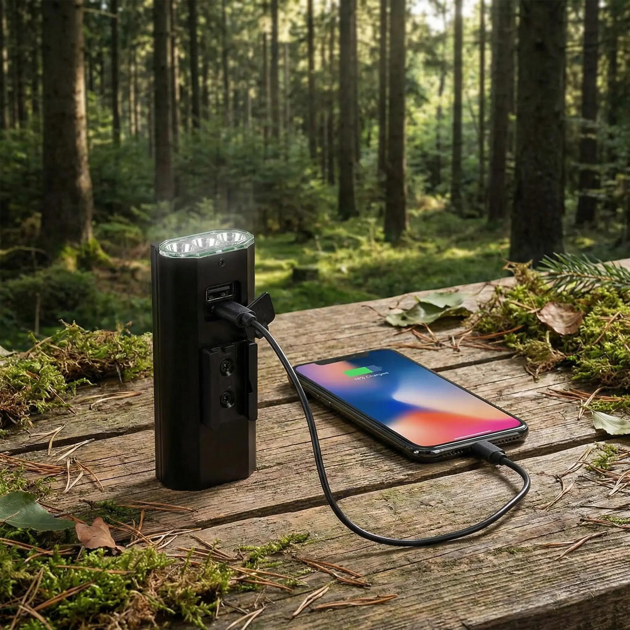 Kerékpár első lámpa Vayox VA0112 980lm akkumulátor powerbank 10/16