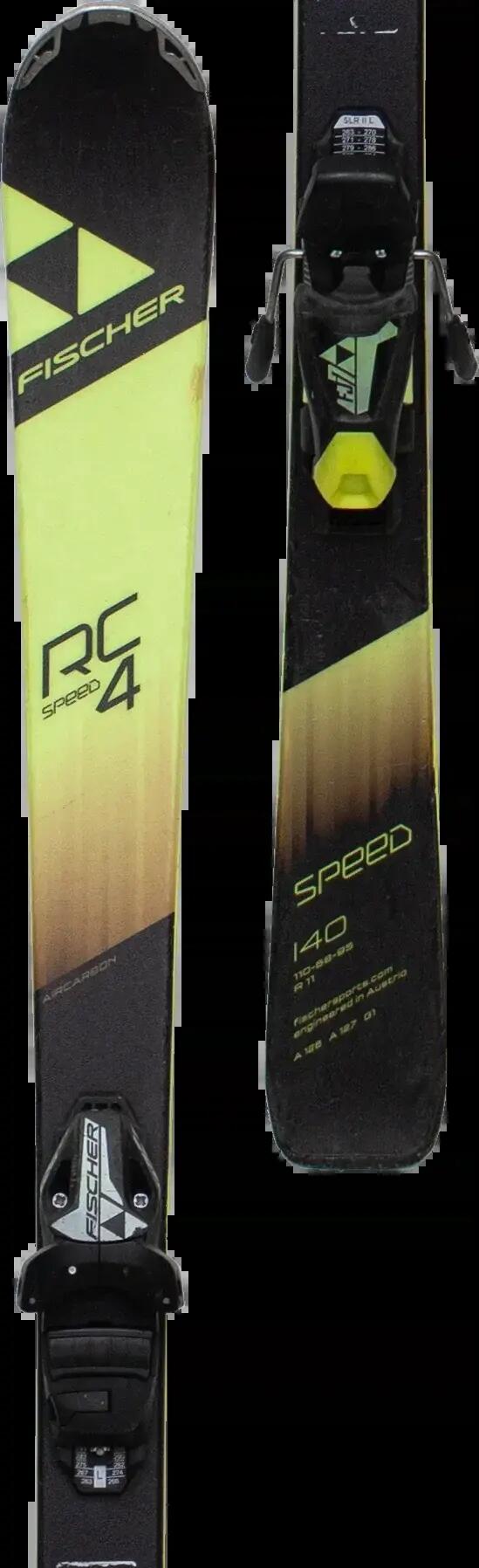Second life - Narty dziecięce Fischer RC4 Speed 140cm 3/5