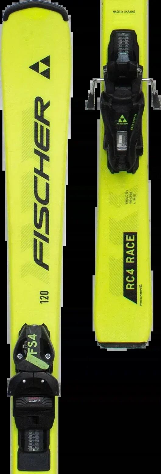 Használt gyereksíléc kötéssel - Fischer RC4 Race 130cm 3/5
