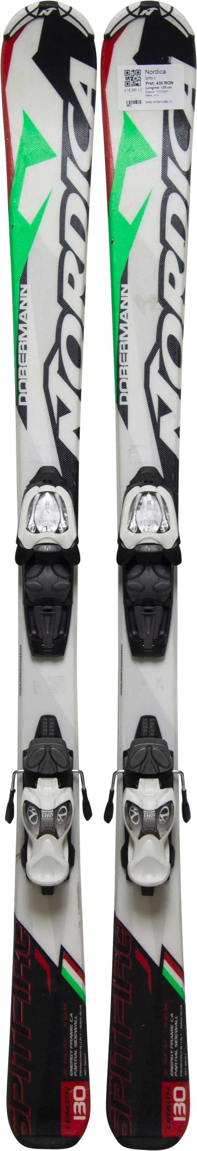 Használt gyereksíléc kötéssel - Nordica Spitfire Jr 110cm 2/4