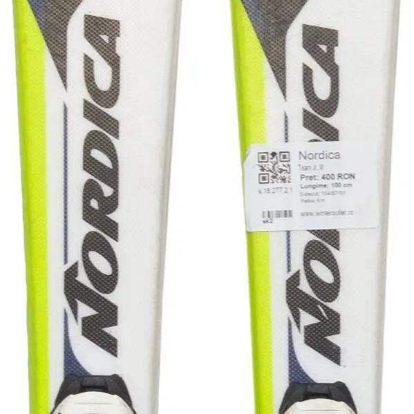 2ND LIFE - Detské lyže Nordica Team Jr. M 130cm