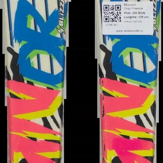 2ND LIFE - Detské lyže Blizzard Origin Freestyle 129cm