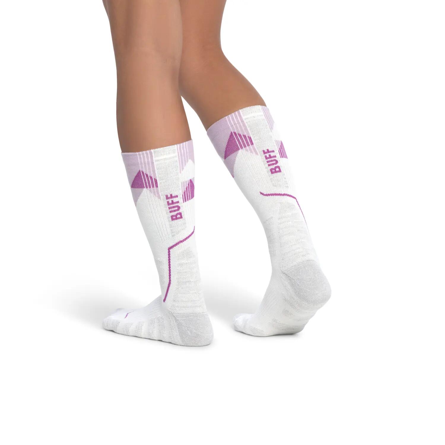 Calcetines ThermoNet® caña alta Unisex Buff Blanco S 3/3