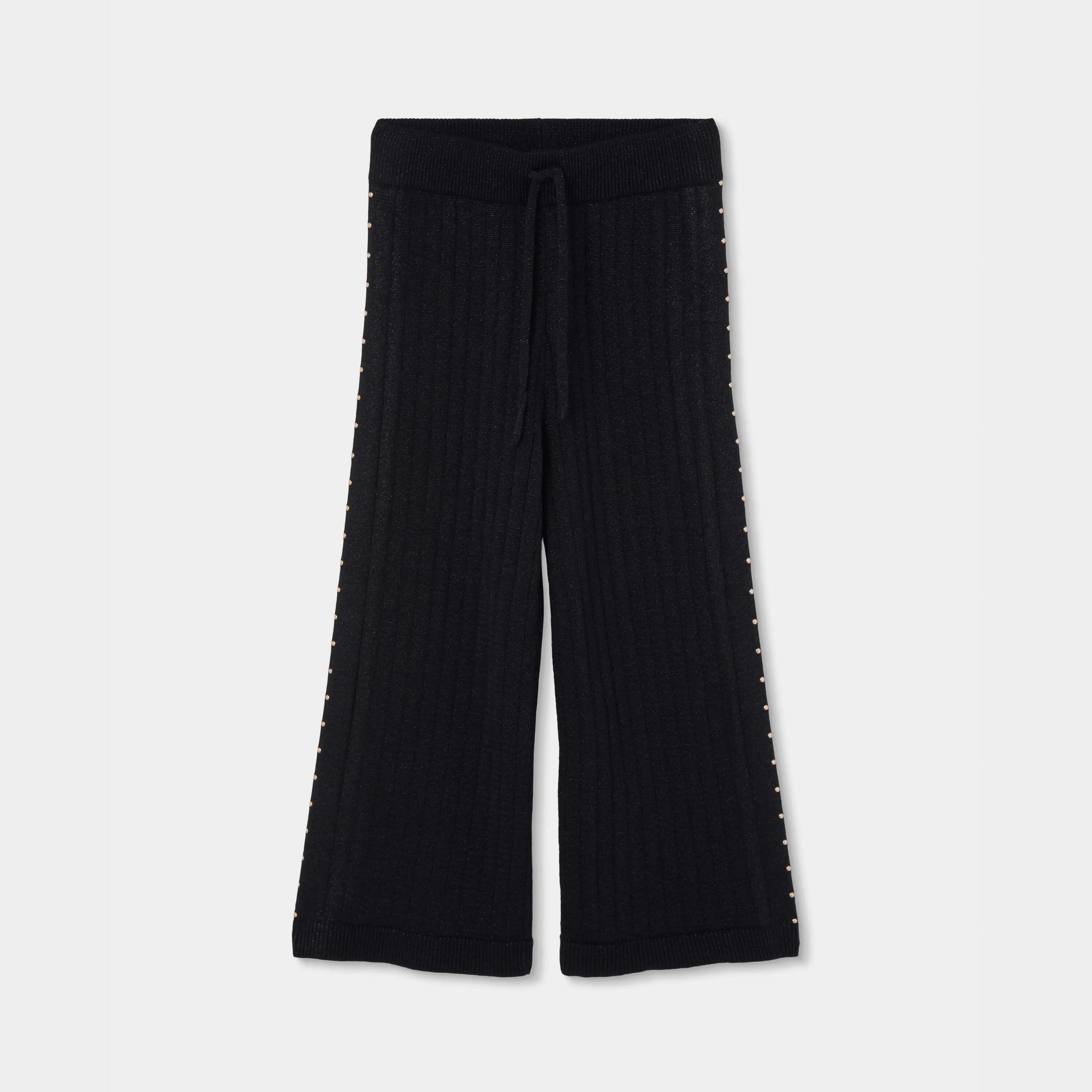 Pantalon fille avec clous 1/4