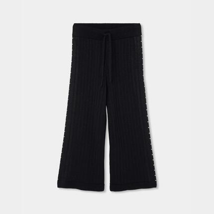Pantalon fille avec clous