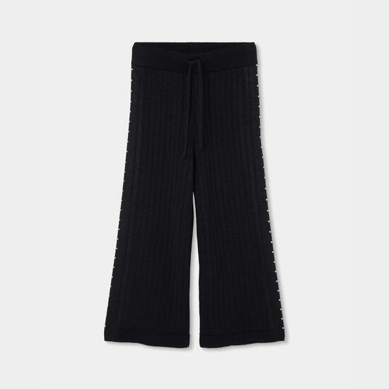 Pantalon fille avec clous