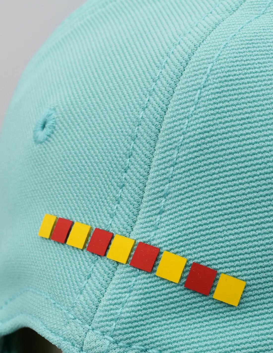 Gorra FC Barcelona Adulto Turquesa con Escudo 6/6