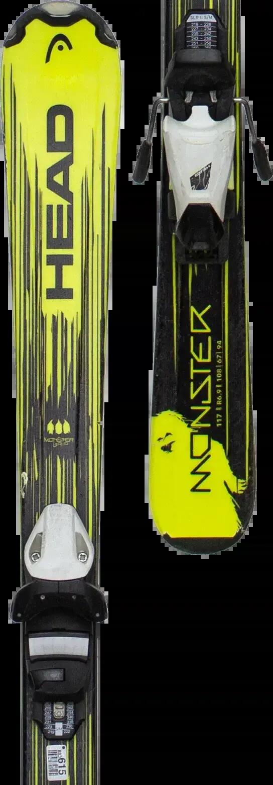 Használt gyereksíléc kötéssel - Head Monster Grip 147cm 3/5