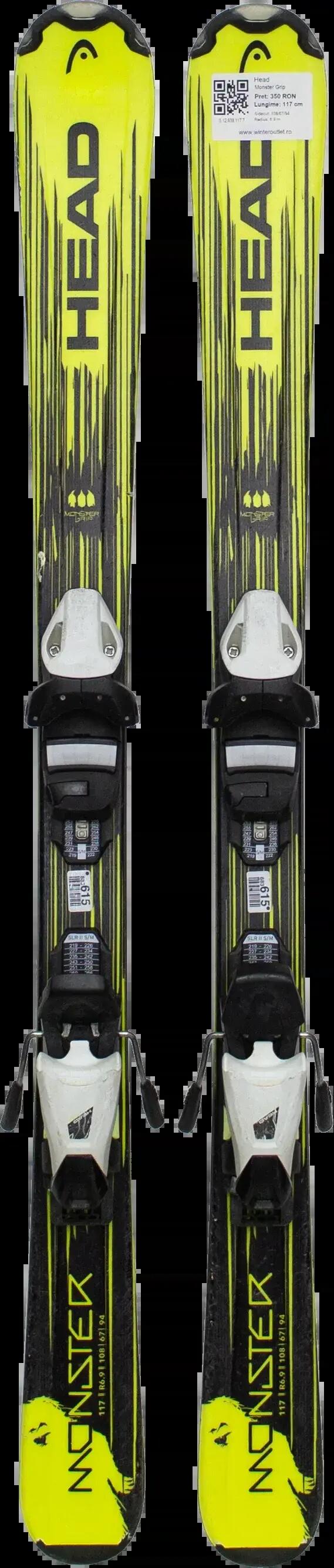 Használt gyereksíléc kötéssel - Head Monster Grip 147cm 2/5