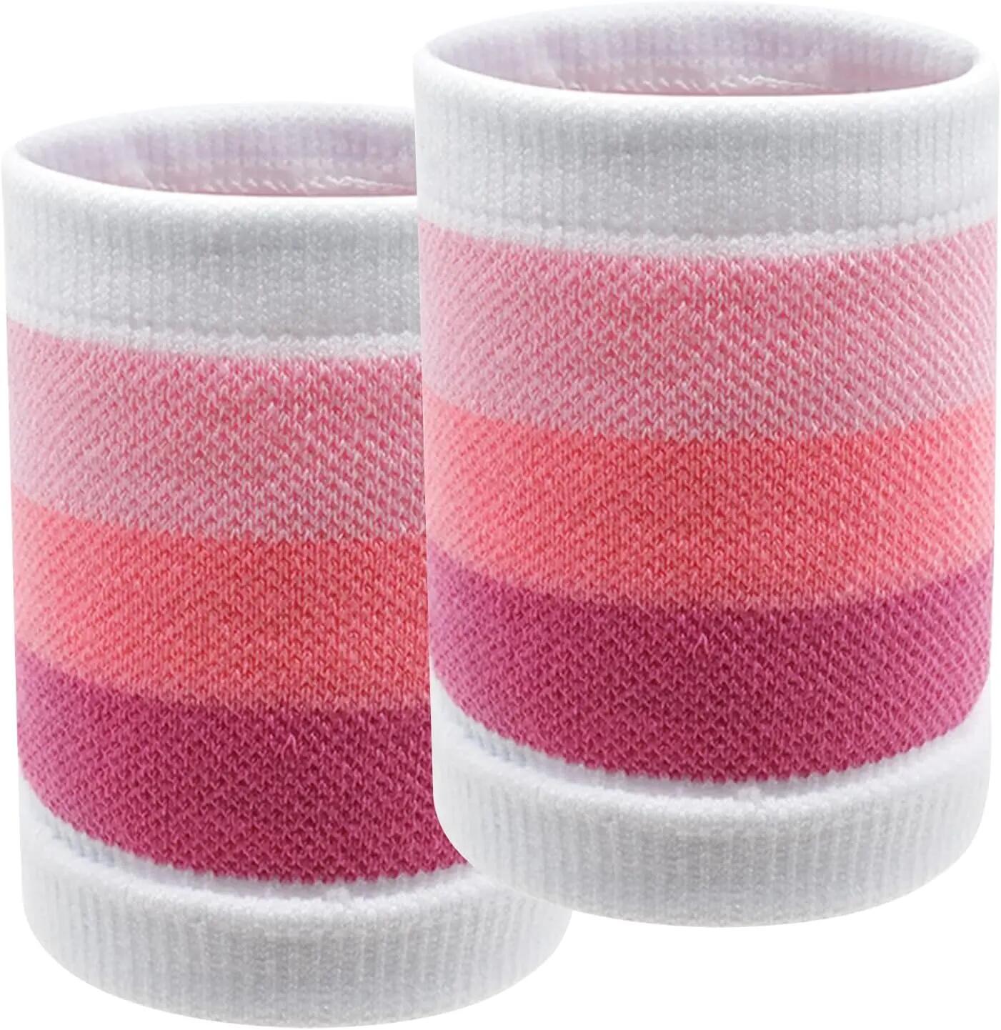 2 Pièces Bandeau Poignet, Serre-Poignets Bracelets Absorbants, Sport Bandeau 5/5