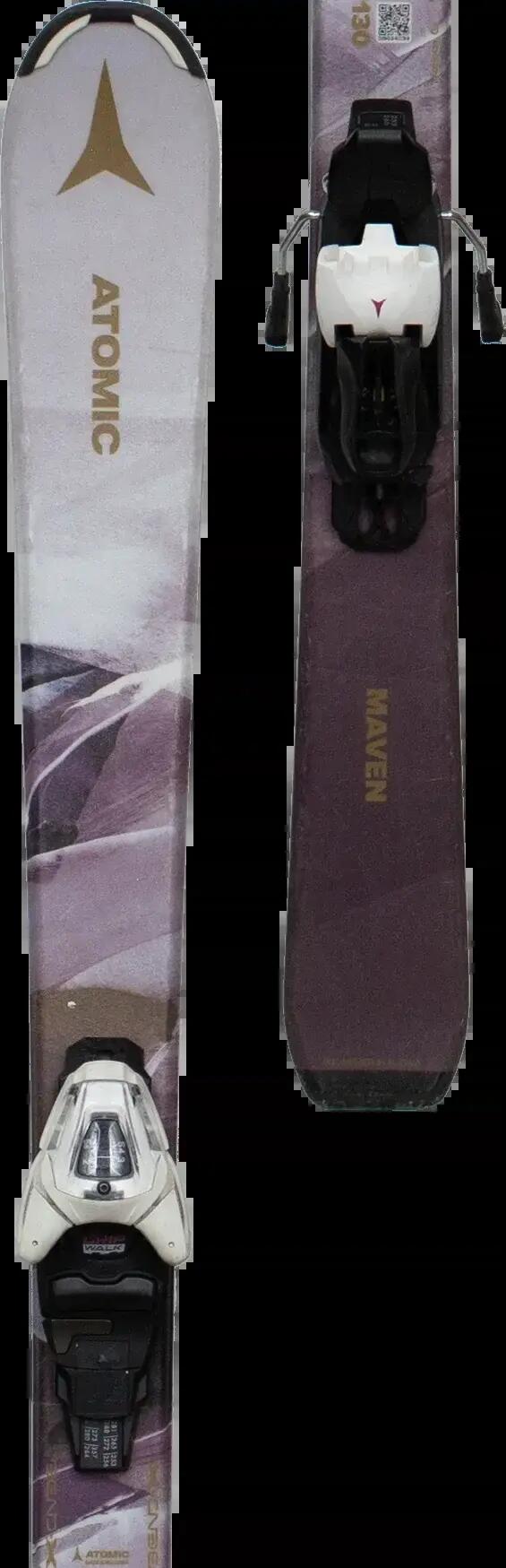 Használt gyereksíléc kötéssel - Atomic Maven 130cm 3/5