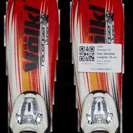 2ND LIFE - Detské lyže Volkl Racetiger GS 70cm