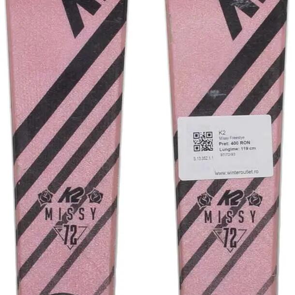 2ND LIFE - Detské lyže K2 Missy Freestye 119cm