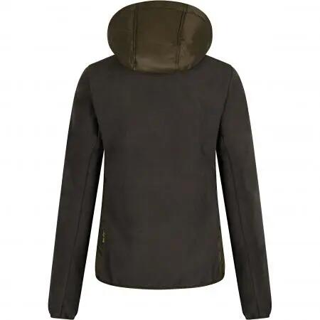 Damen - fleece-softshell-jacke frida ltx - braun 5/5