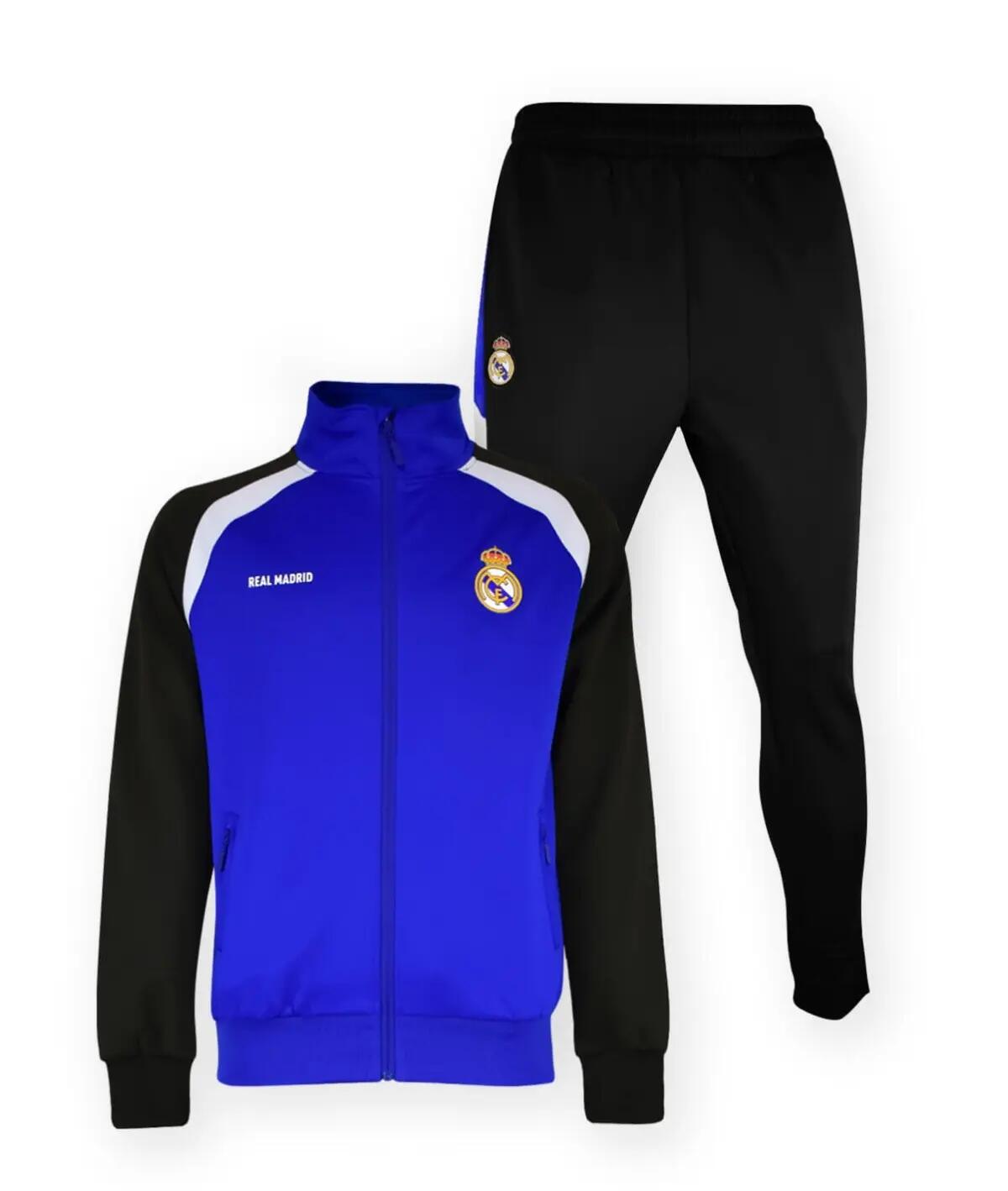 Fato de treino Oficial Real Madrid Royal Black - Niño 2/6