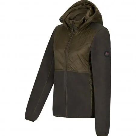 Damen - fleece-softshell-jacke frida ltx - braun 3/5