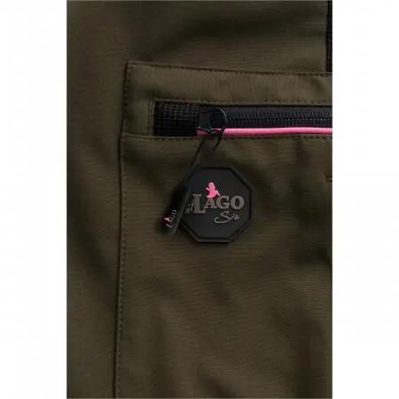 Damen - Jagdhose - wind- und wasserdicht - Xenia - oliv/schwarz 5/5