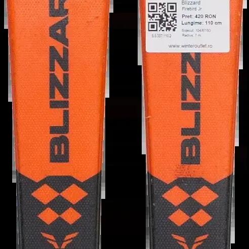 2ND LIFE - Detské lyže Blizzard Firebird Jr. 140cm