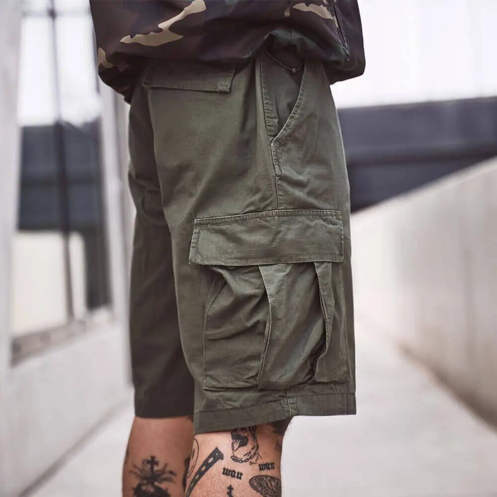 Szorty bushcraft męskie Brandit BDU Rip-Stop Olive 4/5