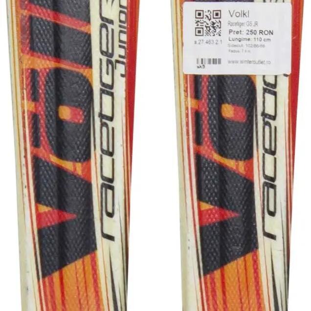 2ND LIFE - Detské lyže Volkl Racetiger GS JR 110cm