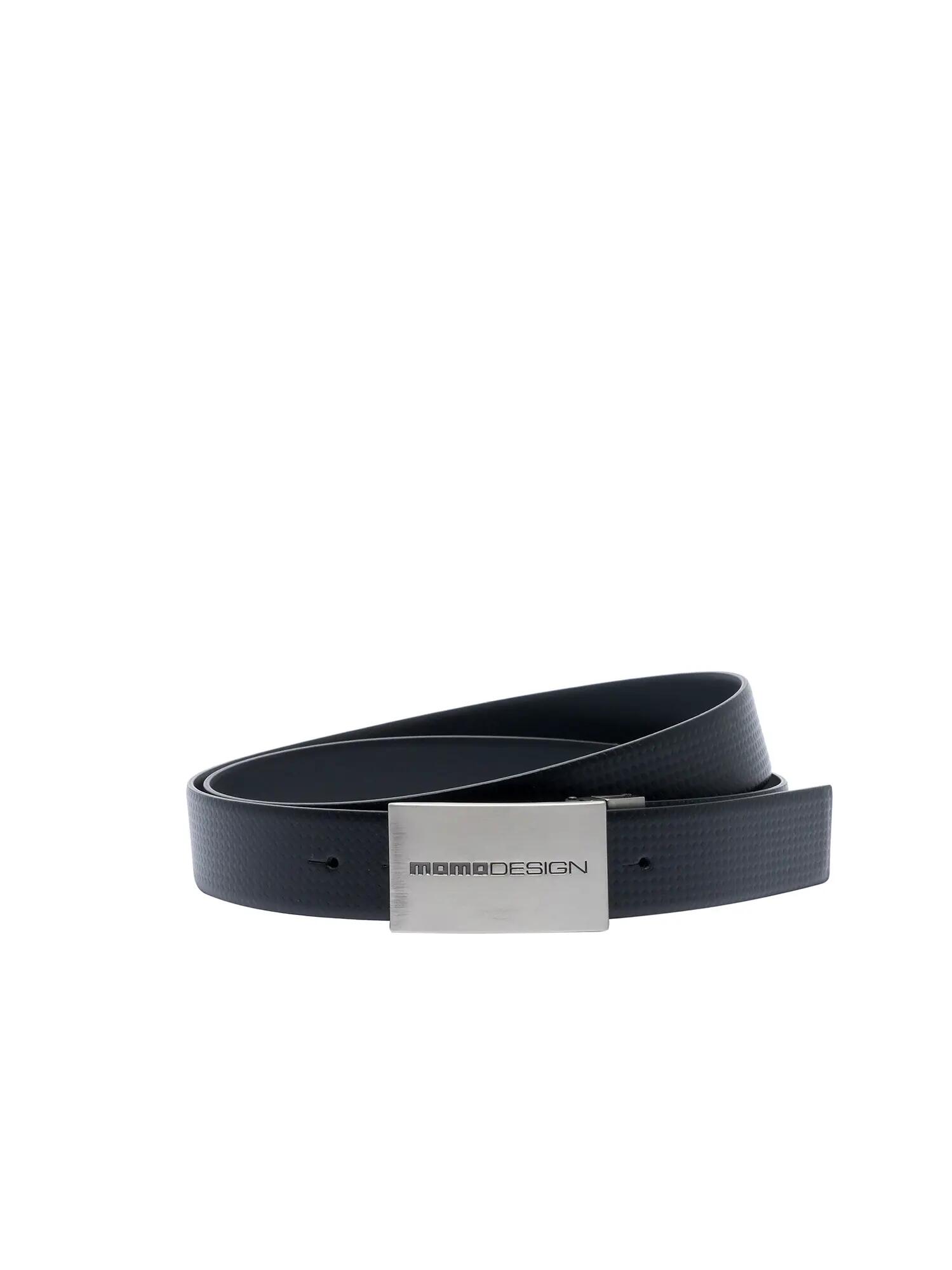 Curea Barbati Piele Naturala Neagra Fibula Momo Design Made in Italy