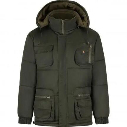 Herren - Outdoor-Winterjacke - warm gefüttert - Ronneby - Oliv - XXL
