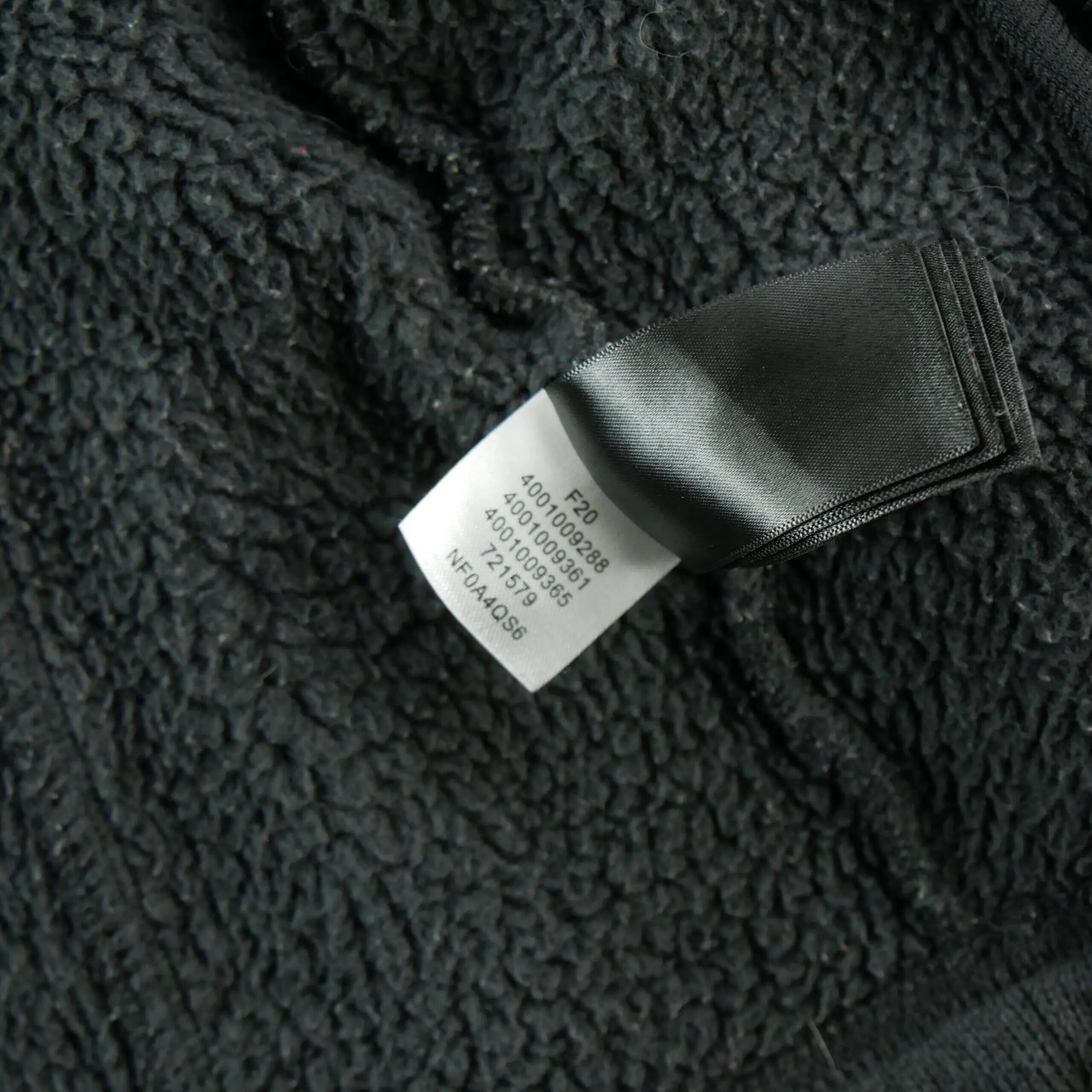 Tweedehands - Dames fleecevest met opstaande kraag zwart - Als nieuw 8/9