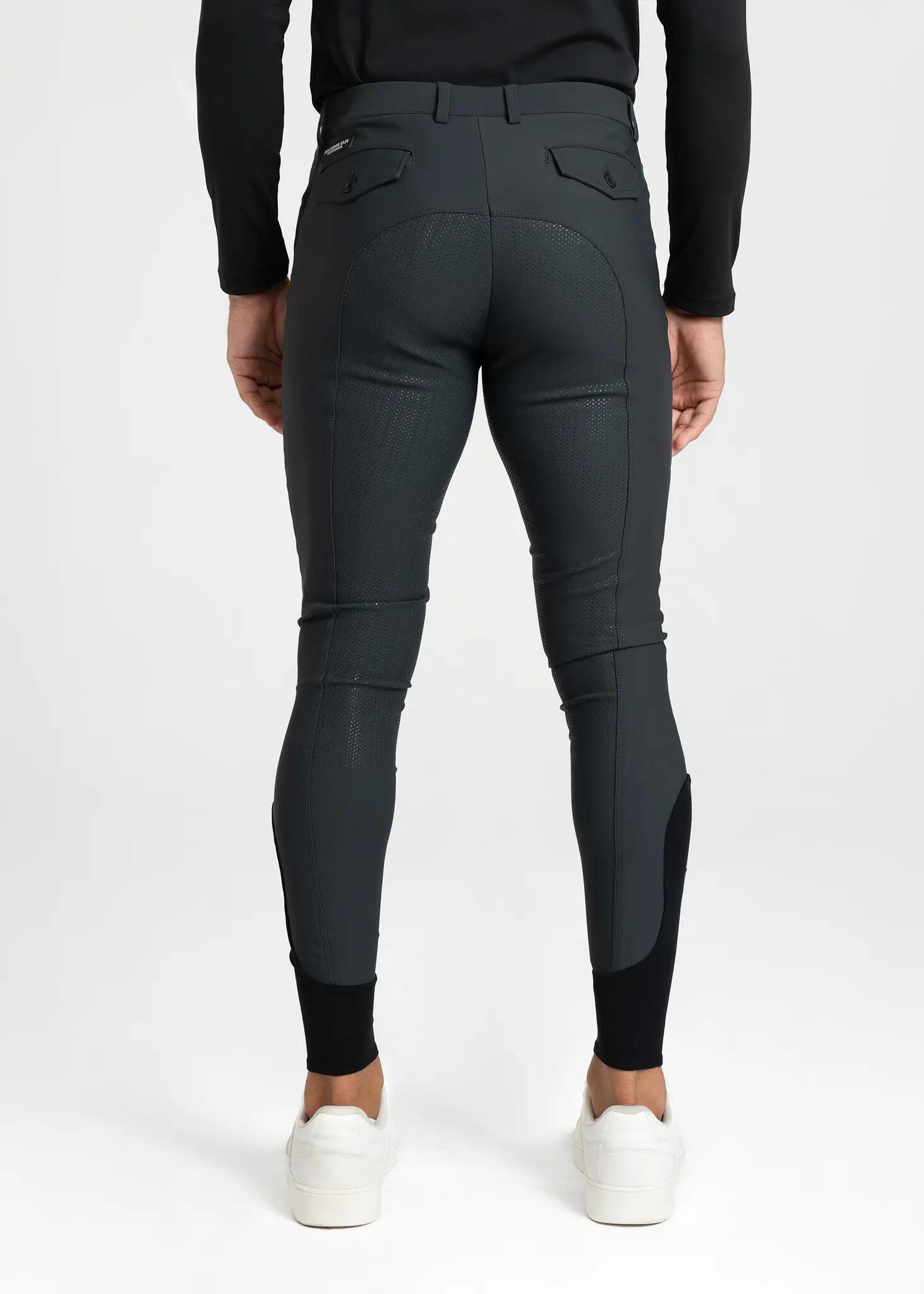 Pantalón Hombre Equitación Maximilian Motion Full Grip Vulcan 4/8