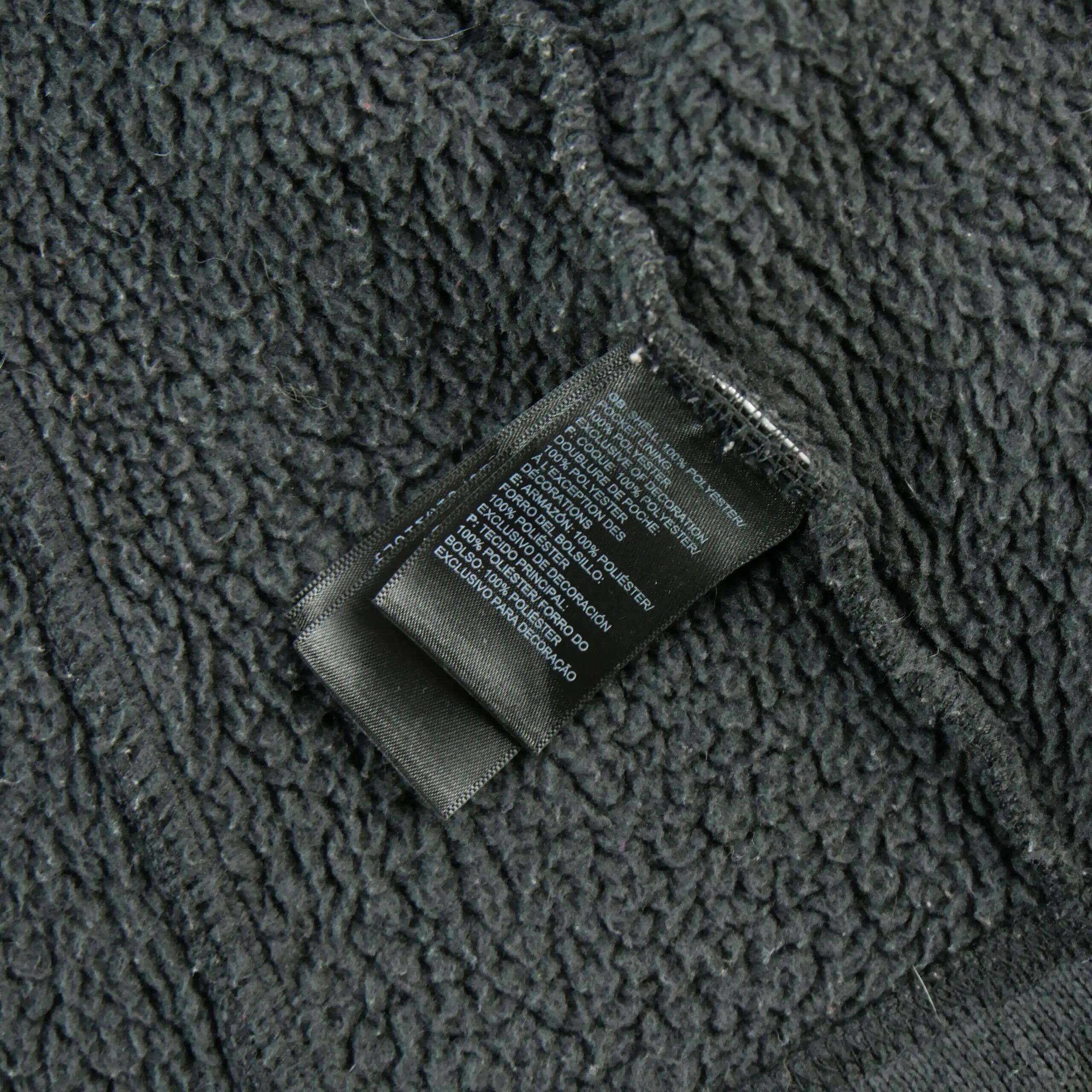 Tweedehands - Dames fleecevest met opstaande kraag zwart - Als nieuw 7/9