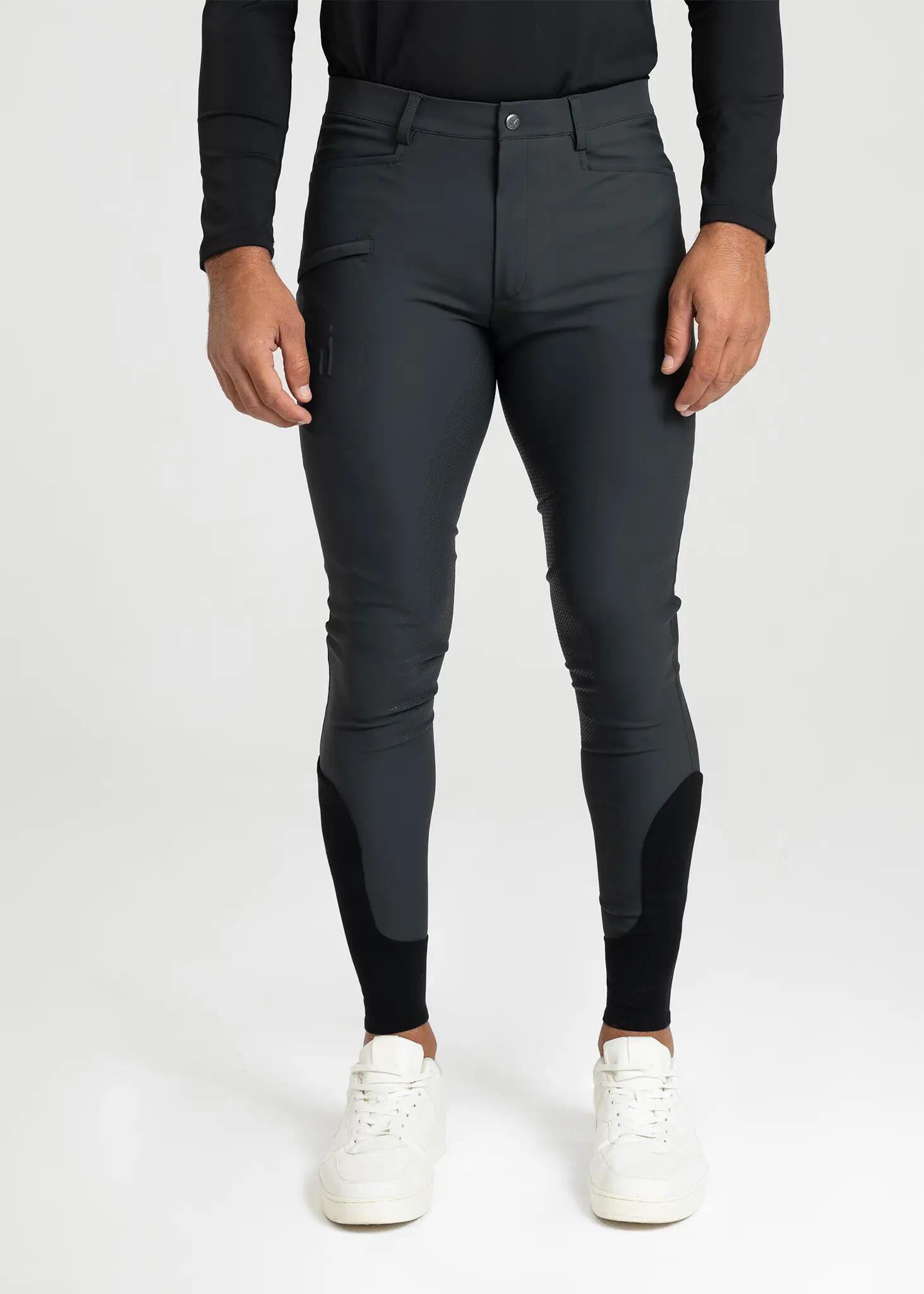 Pantalón Hombre Equitación Maximilian Motion Full Grip Vulcan 2/8