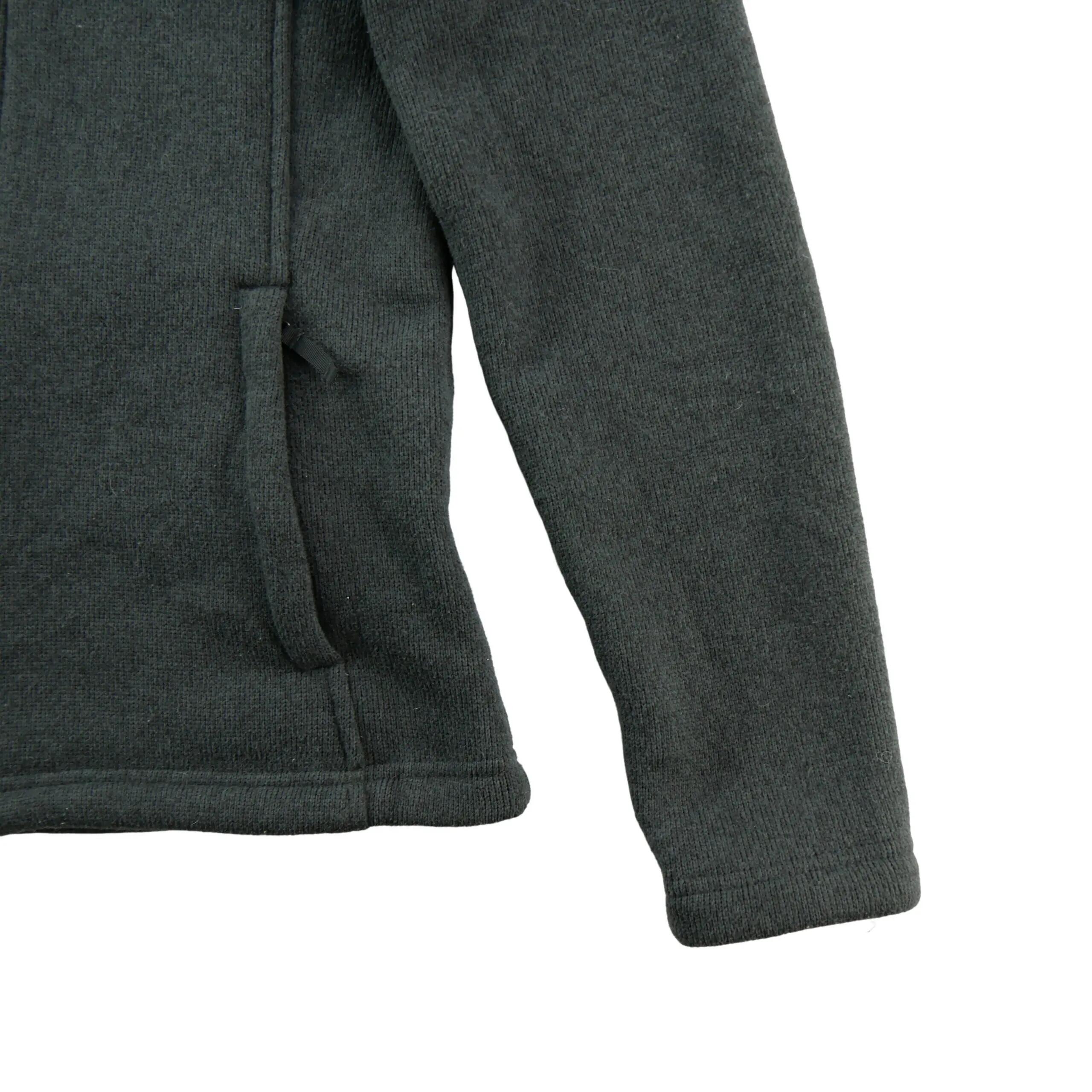Tweedehands - Dames fleecevest met opstaande kraag zwart - Als nieuw 5/9