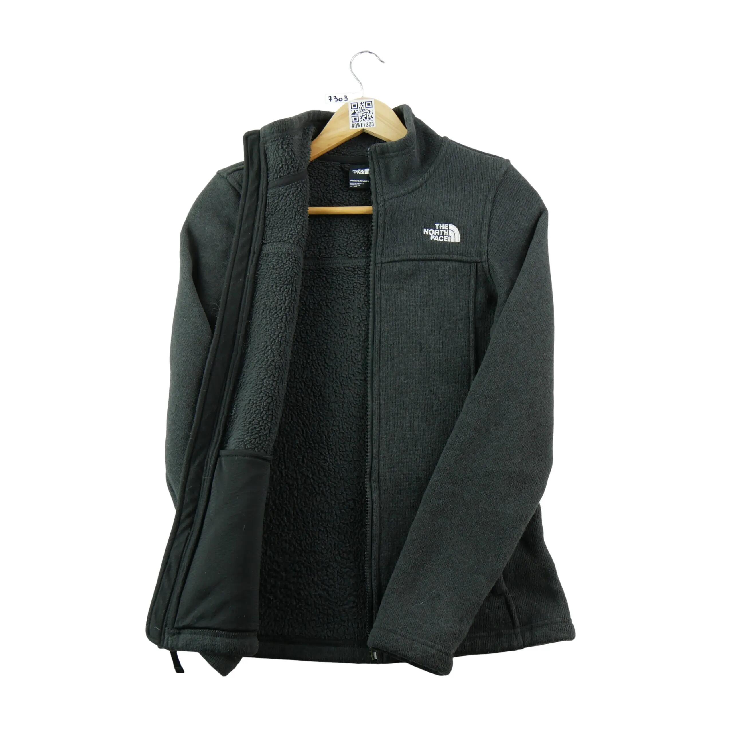 Tweedehands - Dames fleecevest met opstaande kraag zwart - Als nieuw 3/9