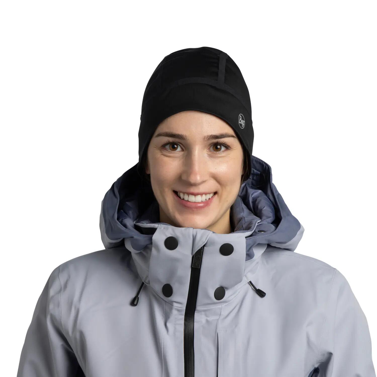 Windproof Hat Unisex Buff Noir M/L 3/5