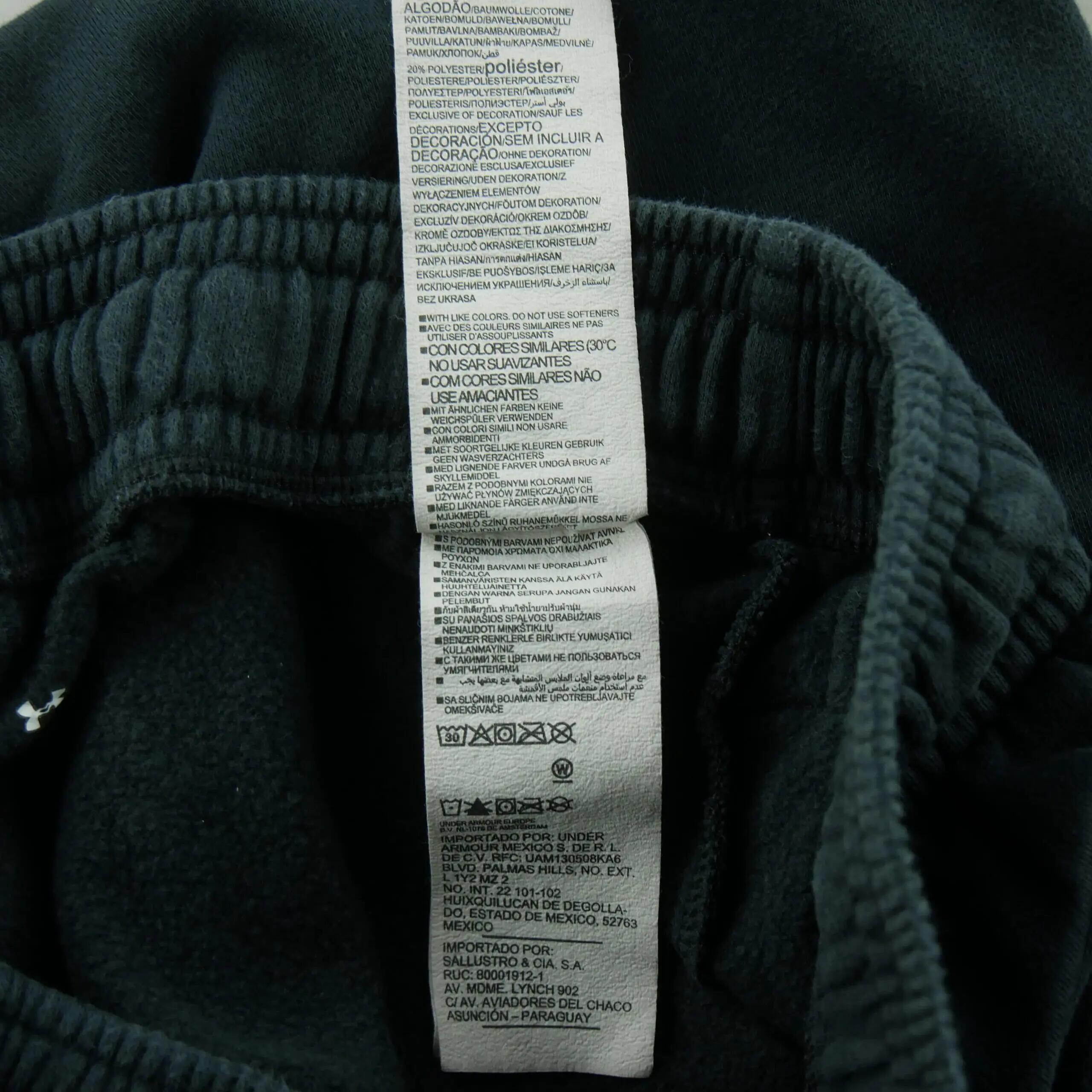 Segunda Vida - Joggings Hombre Coupe Loose Negro - Muy Bueno 7/8