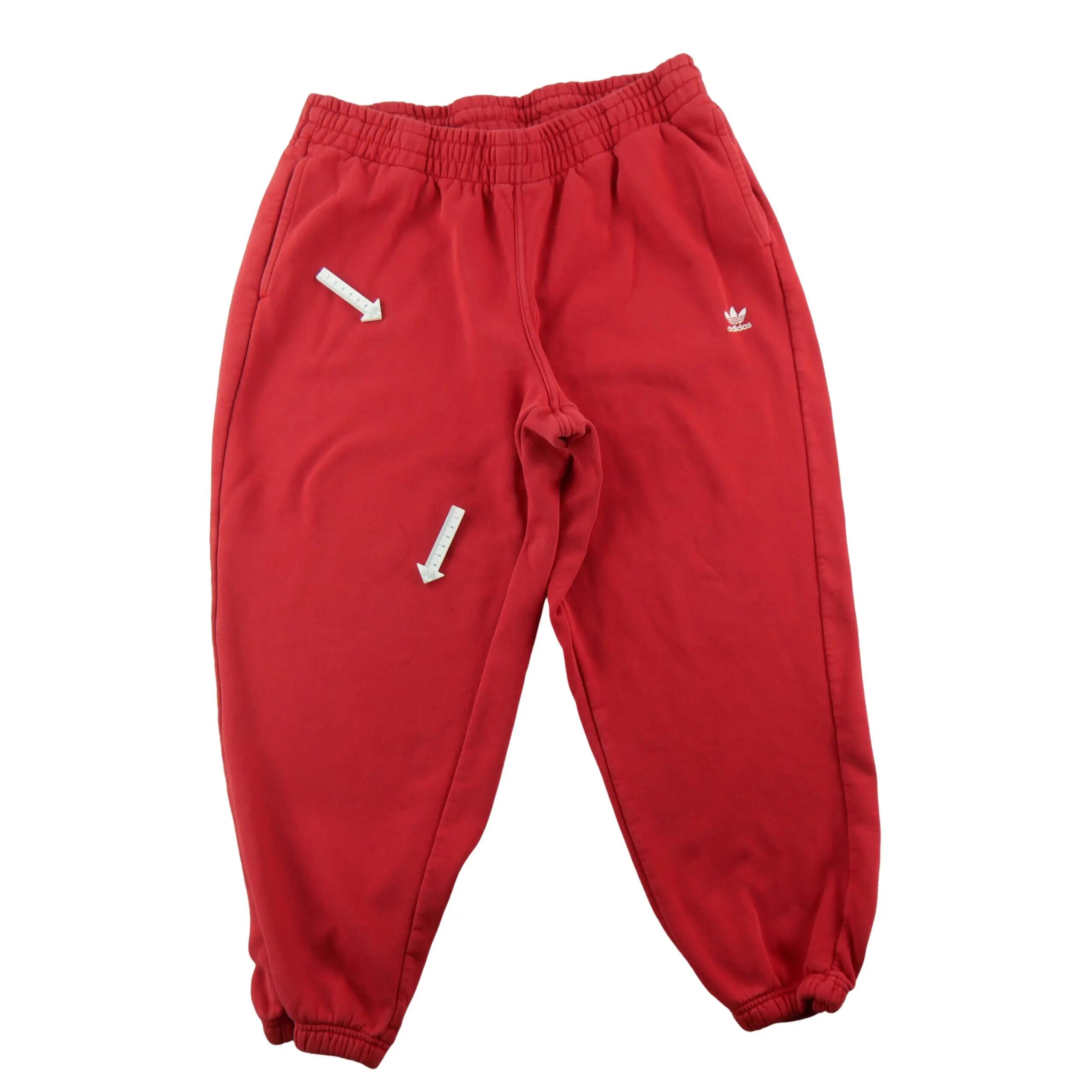 Seconde vie - Jogging Femme Trefoil brodé Rouge - Bon état 5/10