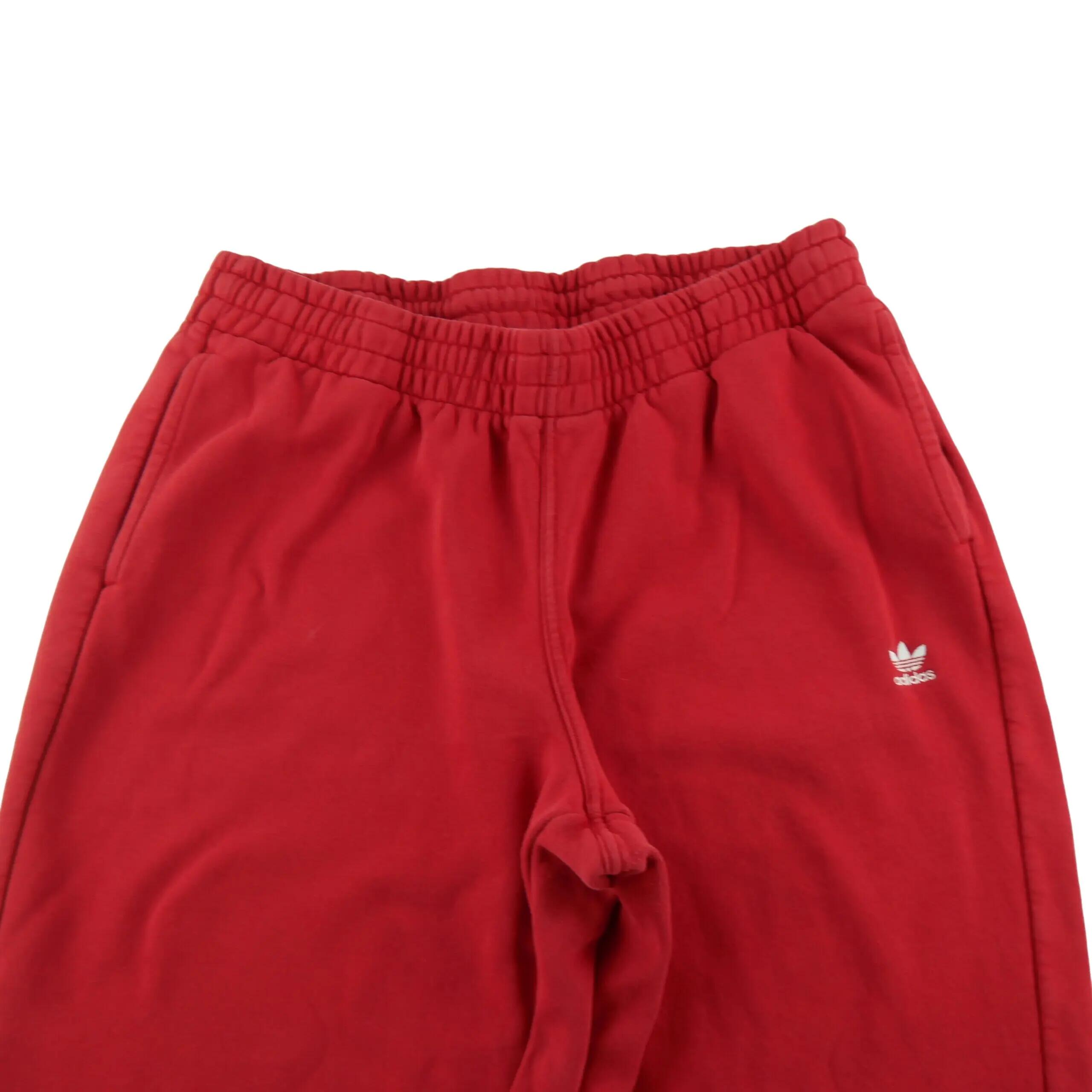 Seconde vie - Jogging Femme Trefoil brodé Rouge - Bon état 3/10
