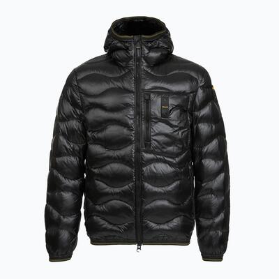 Donsjack blauer wave