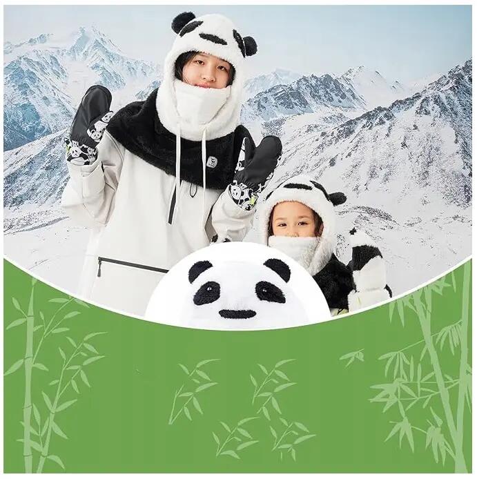 Zimowa kominiarka dziecięca Qunature 1323002400 Panda 3/5