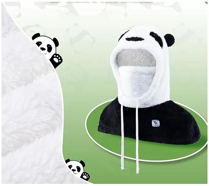Zimowa kominiarka dziecięca Qunature 1323002400 Panda 2/5