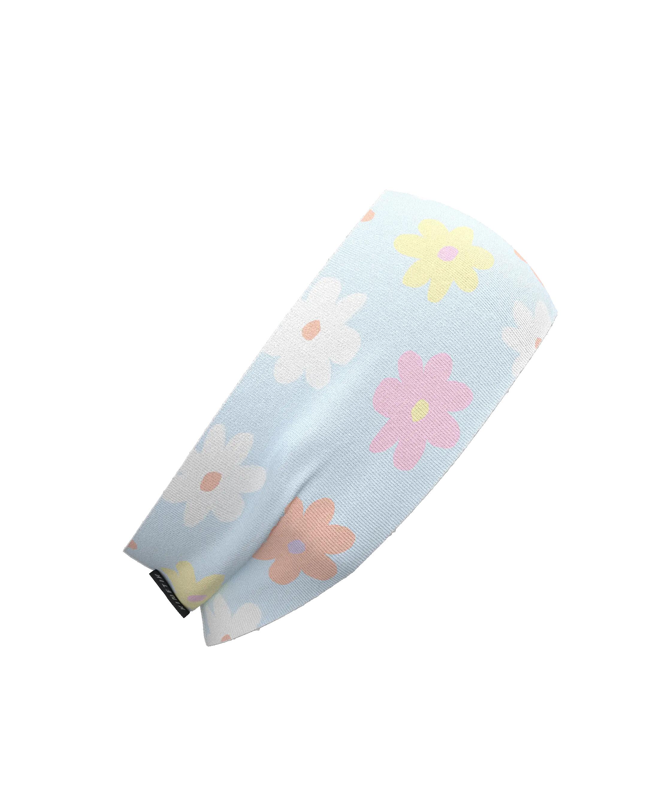 HEADBAND FLORE POWDER BLUE 3/4