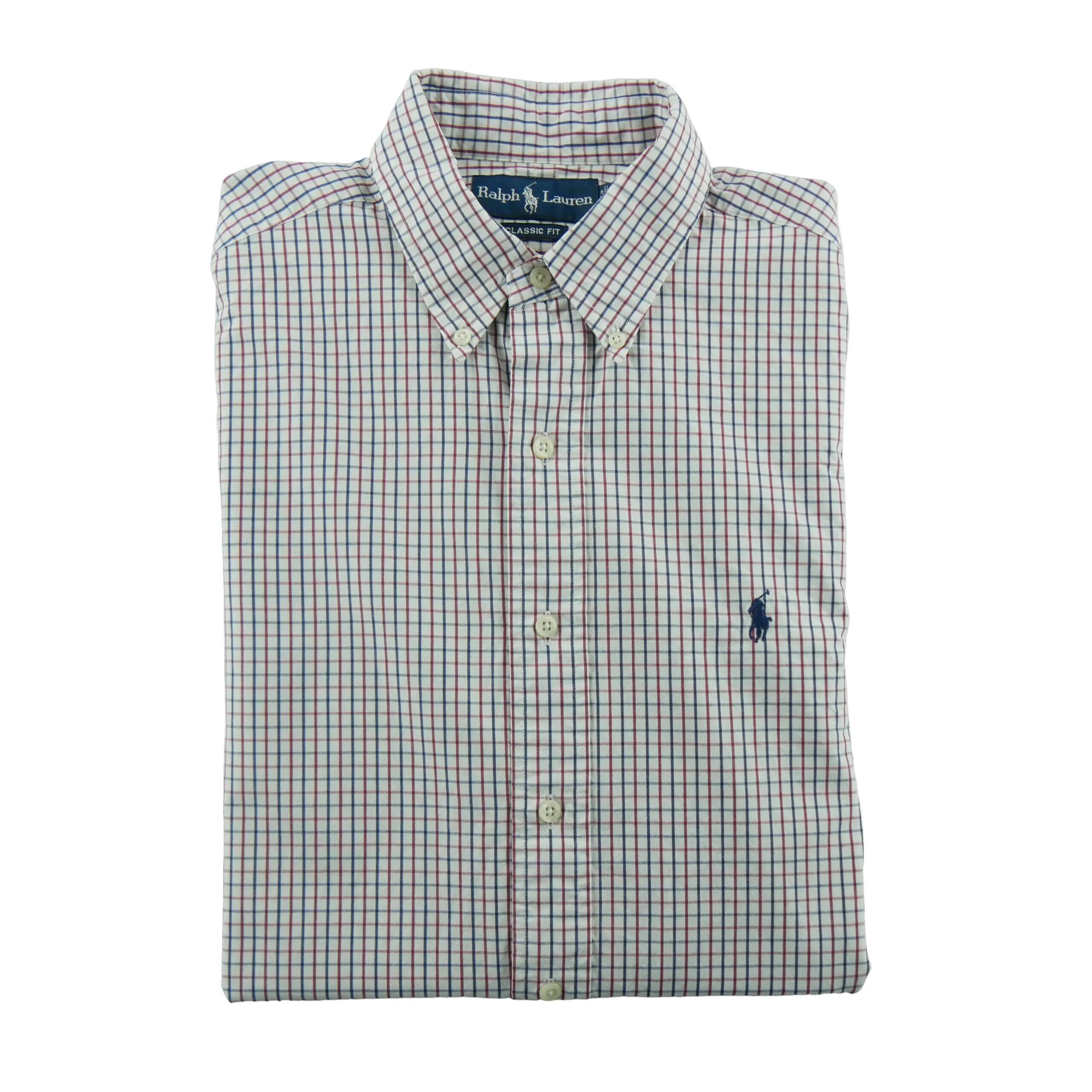 Seconde vie - Chemise classiques Homme à carreaux - Excellent 5/6
