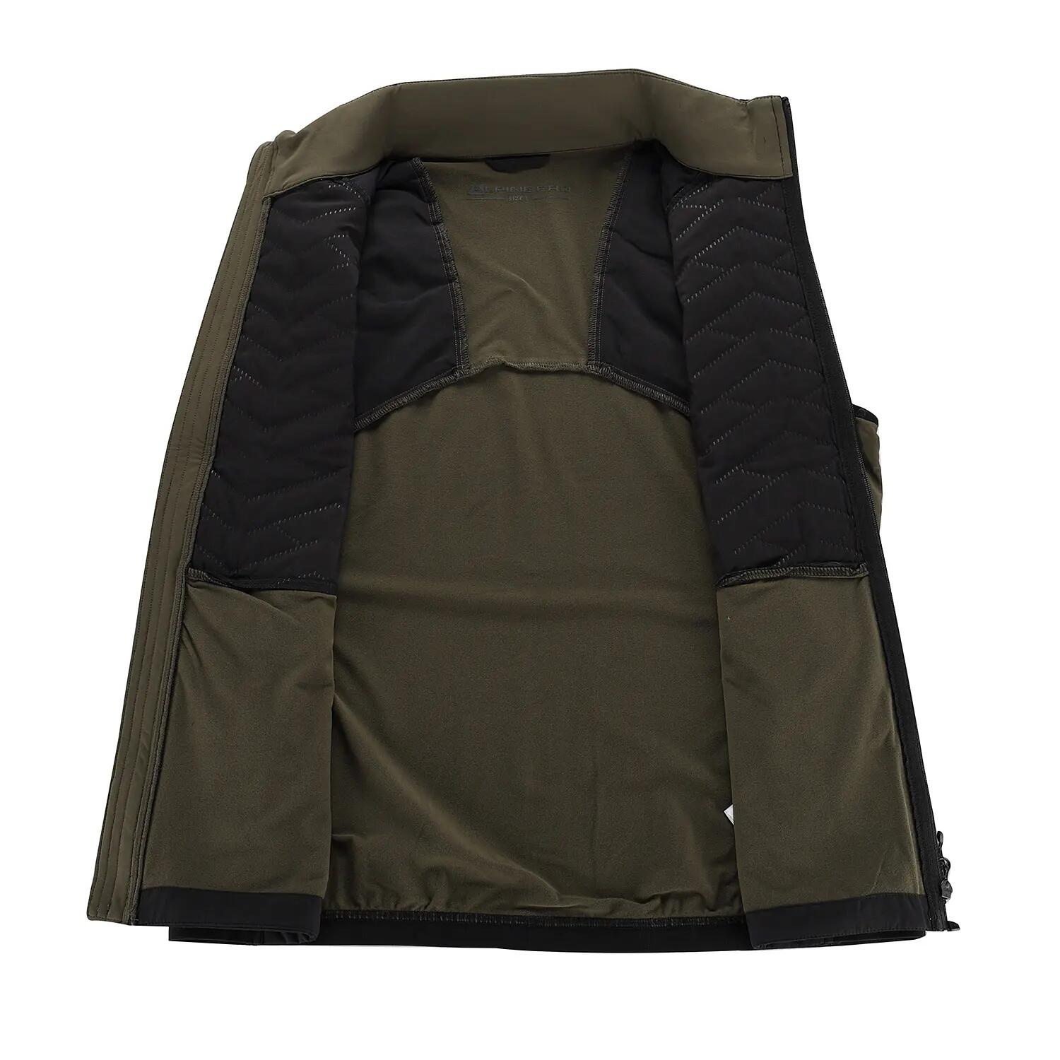 Chaleco aislante cortavientos BERF 3 hombre ALPINE PRO Negro 9/11