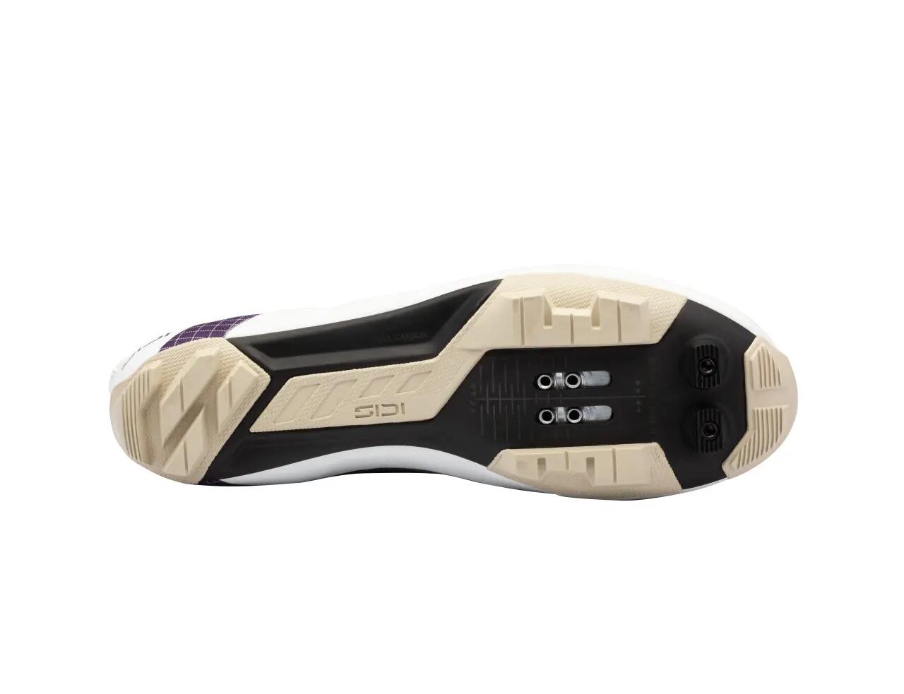 Koffiemolen 2 schoenen, wit en paars 5/6