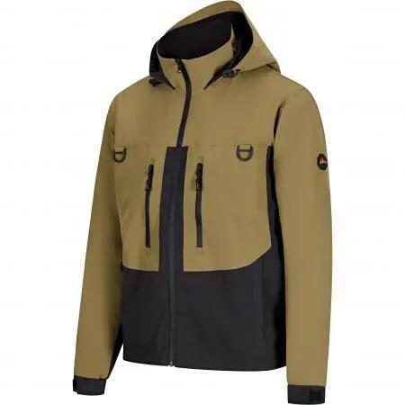 Herren - Outdoorjacke - wind- und wasserdicht - Jordan LTX - hellbraun/schwarz 3/5