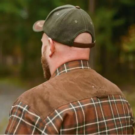 Herren - Outdoorhemd - winddicht, elastisch - Douglas - Nougat/Beige, Größe M 4/5