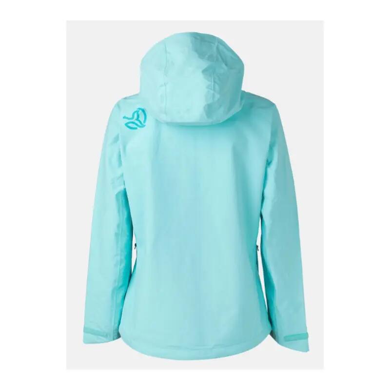 Chaqueta impermeable - Mujer - Ternua Valdur JKT W - Turquesa 2/4