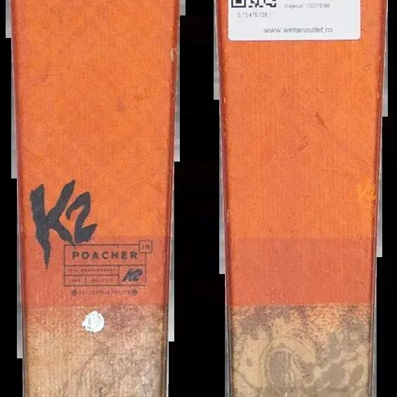 2ND LIFE - Detské lyže K2 Poacher Freestyle 139cm