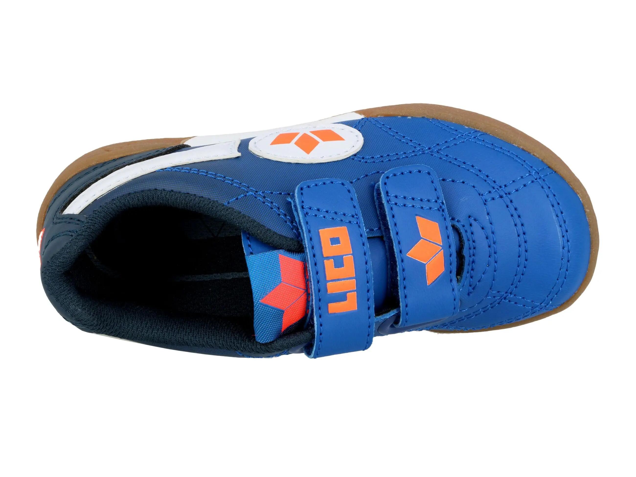Chaussures LICO Bernie V garçon bleu velcro synthétique semelle amovible 5/6