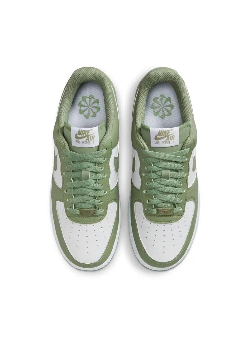 Ténis femininos Nike Air Force branco. 7/7