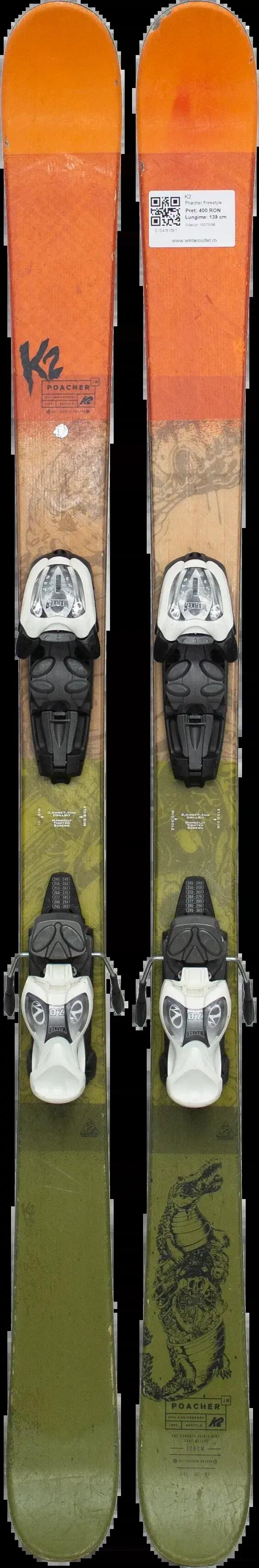 Tweedehands - Kinderski’s K2 Poacher Freestyle 139cm 2/5